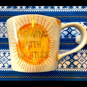 Anthropologie Grateful Mug